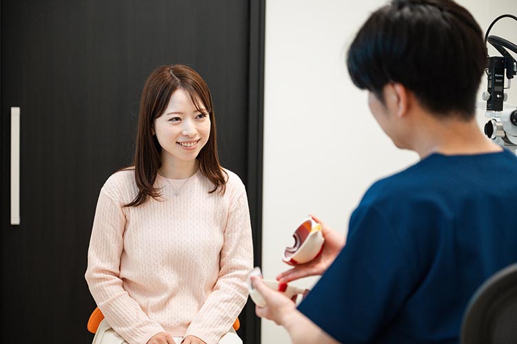 施術の様子